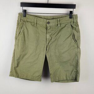 SKU Save Khaki United Green Chino Shorts sz 31